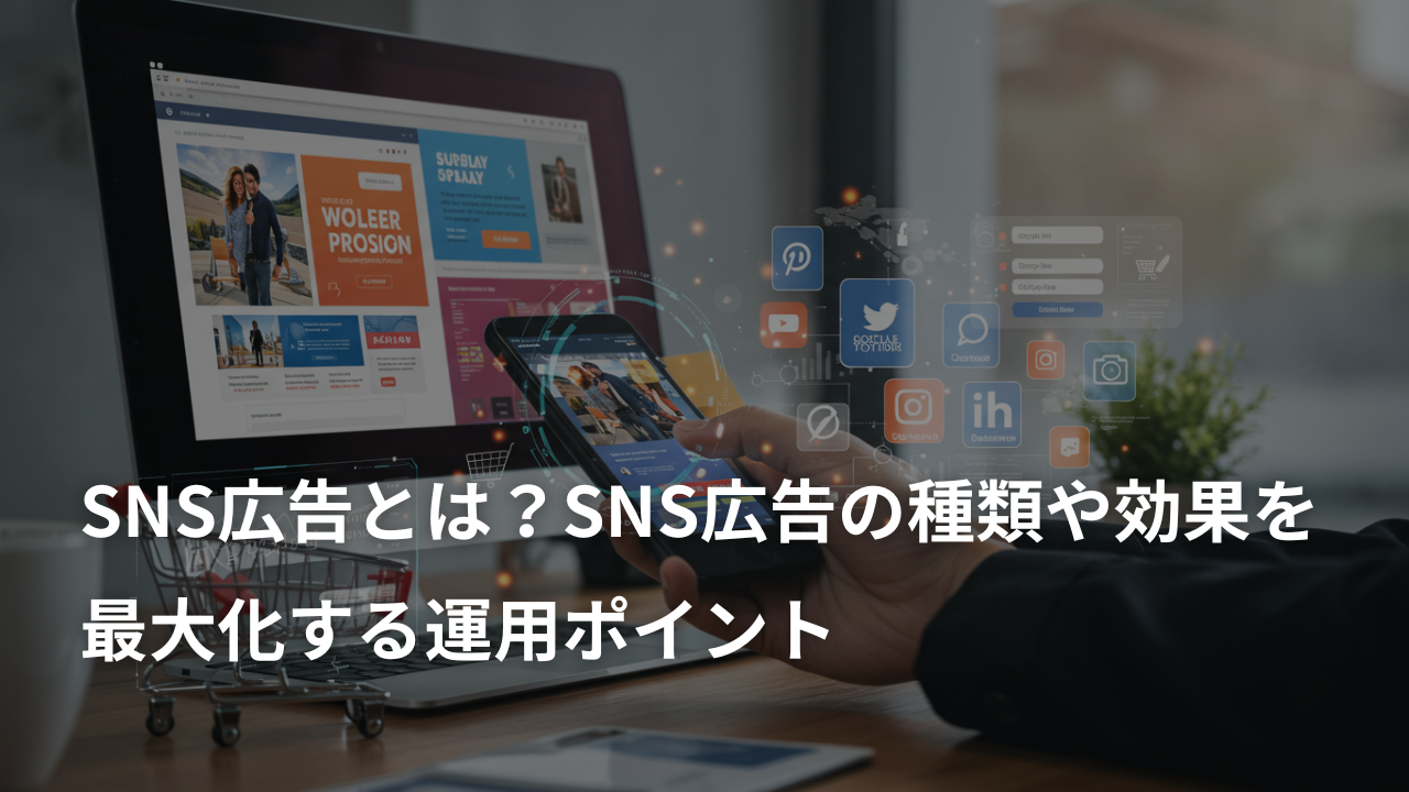 SNS広告とは？SNS広告の種類や効果を最大化する運用ポイントを徹底解説！